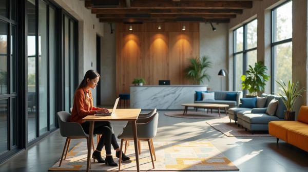 Coworking et hôtellerie - la tendance qui facilite les déplacements pro