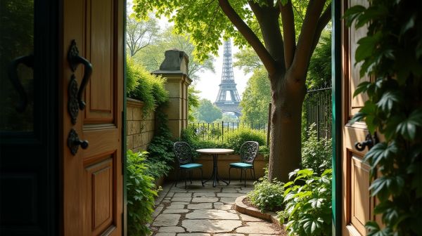 Dormir au vert à Paris - les adresses cachées avec terrasse ou jardin