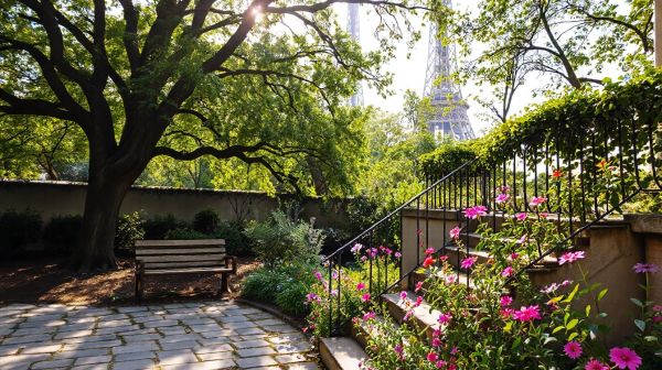 Séjourner à Paris : les lieux secrets avec jardin et terrasse