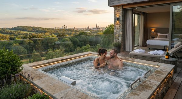 Top 5 suites de luxe avec spa et jacuzzi autour de Bruxelles